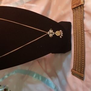 Plunder Sloan necklace and Trisha bracelet